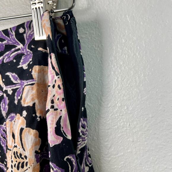 Free People NWT End of the Island Godet Miniskirt Size 4 Boho Floral Romantic - Picture 5 of 9